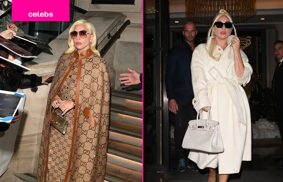 Todos los looks de Lady Gaga en el tour de promoción de House of Gucci