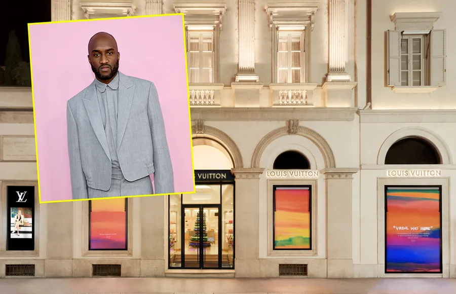 louis vuitton vitrinas virgil abloh