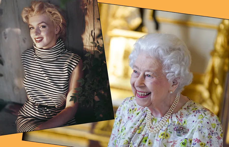 marilyn monroe reina isabel