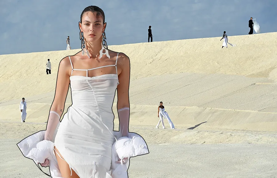 jacquemus arles le papier mina sal salitre