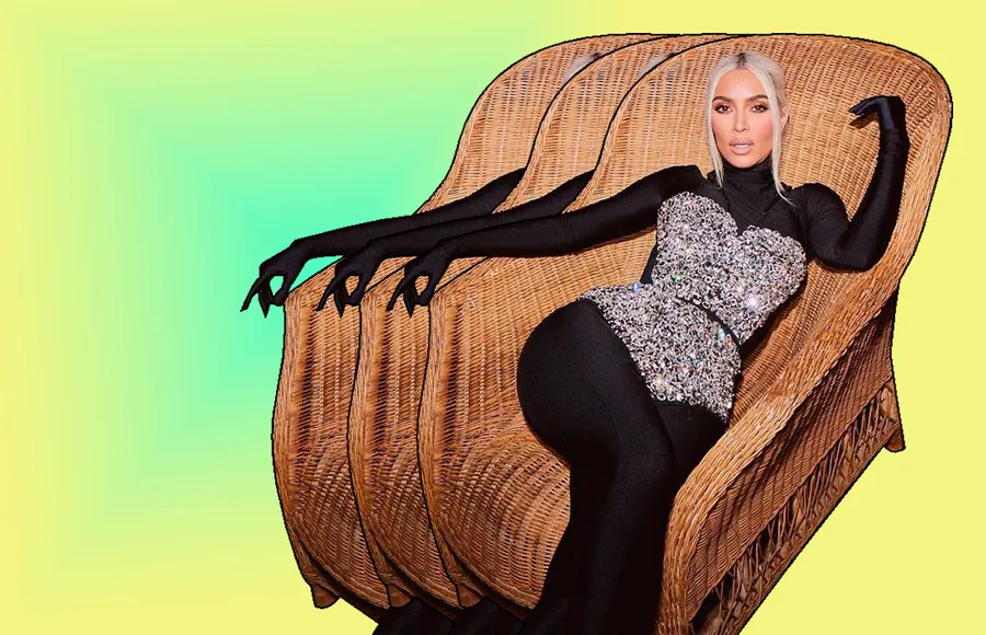 Kim Kardashian estrena su primer avión privado con extravagantes interiores