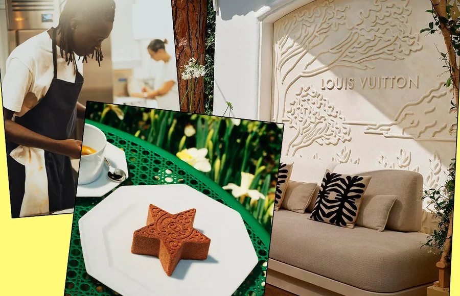 louis vuitton restaurante lujo