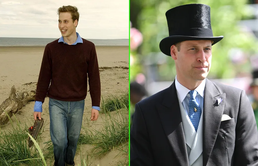 El príncipe William de los 20 años a los 40, en fotos