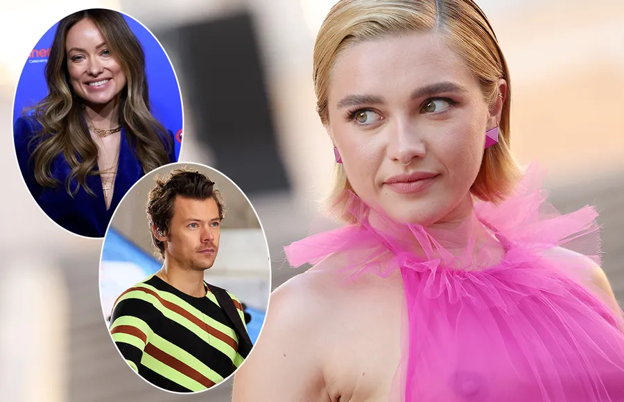 Florence Pugh está molesta con la relación de Harry Styles y Olivia Wilde