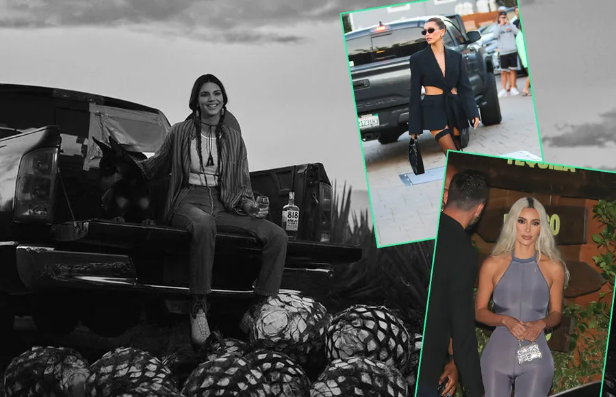 Hailey Bieber, Kim y las celebs en la fiesta del tequila de Kendall Jenner