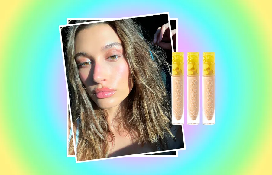hailey bieber-corrector-concealer-truco-maquillaje-tiktok-internet-belleza.jpg