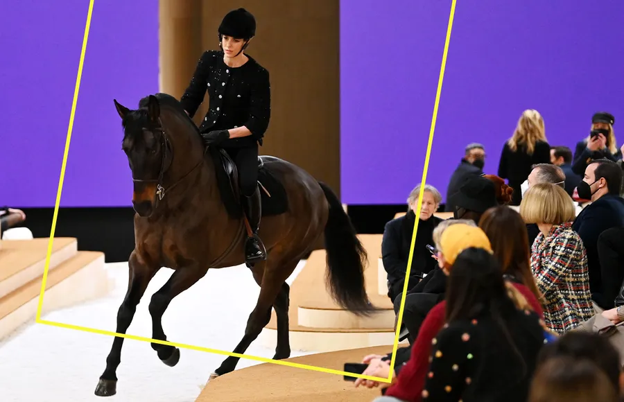 carlota casiraghi caballo chanel