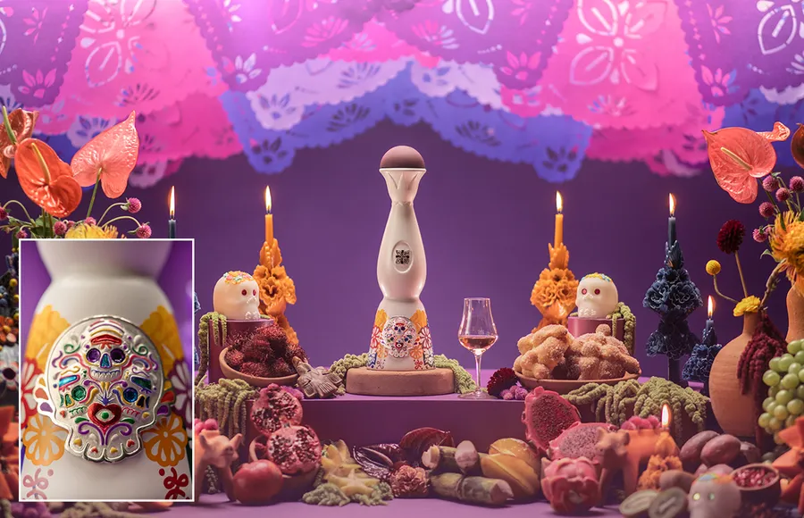 Tequila Clase Azul Día de muertos