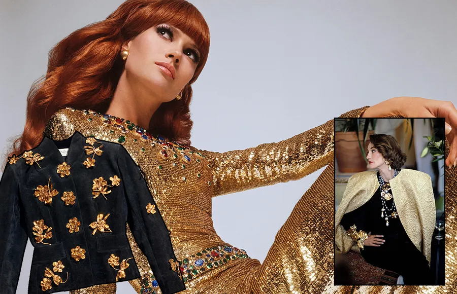 museo yves saint laurent dorado oro exposicion