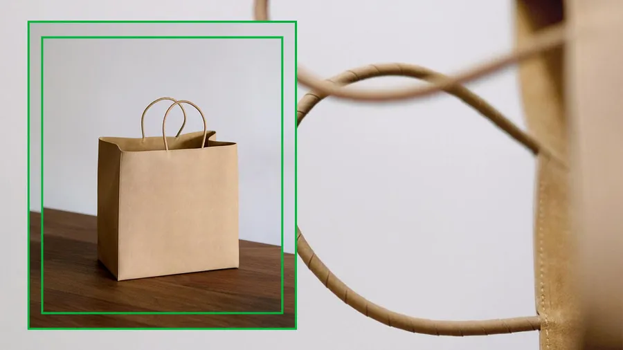 bolsa bottega veneta papel