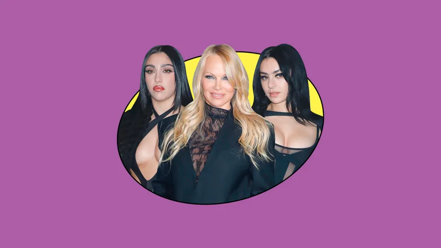 Pamela Anderson, Lourdes Leon y Charlie XCX en la fiesta de Mugler x H&M.