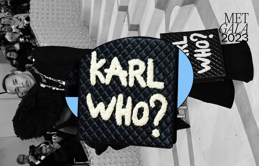 olivier rousteing karl who bolsa met gala