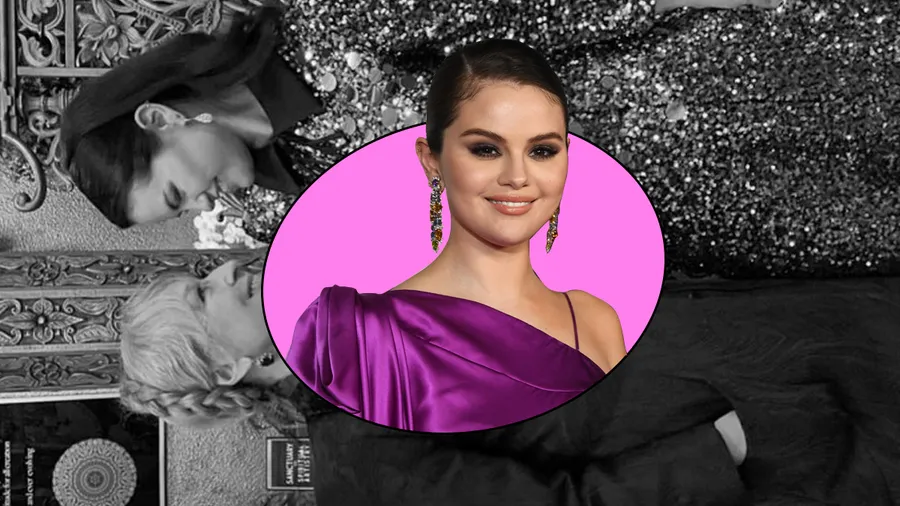 Selena Gomez apuesta por un look casual y cozy para visitar la Torre Eiffel.