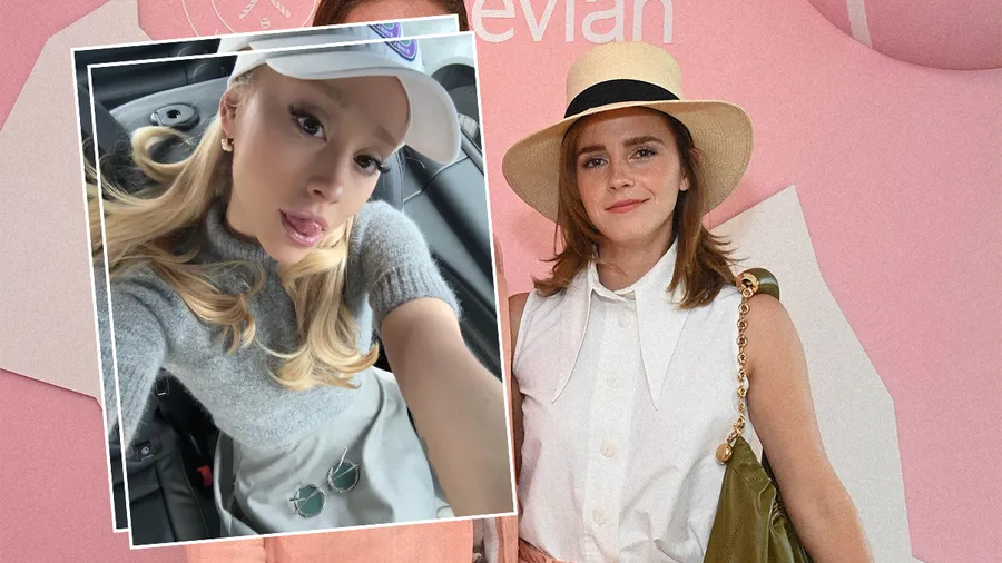 Ariana Grande y Emma Watson llevan los mismos zapatos a Wimbledon.