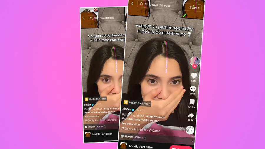 El filtro de TikTok que te dice si te estás haciendo bien el partido medio.