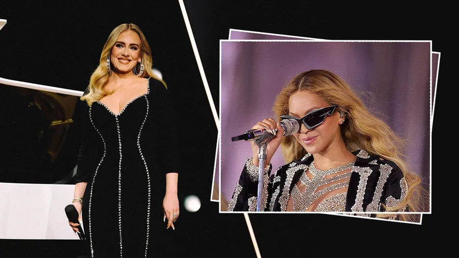 Adele compra ropa plateada en Amazon para ir al concierto de Beyoncé.