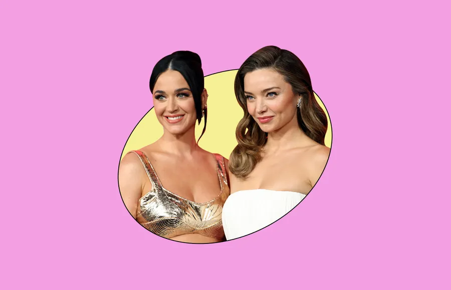 Katy Perry y Miranda Kerr dan lecciones de cómo funciona una familia moderna.