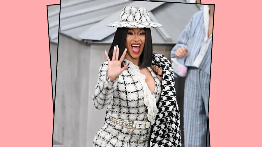 cardi b servicio comunitario chanel