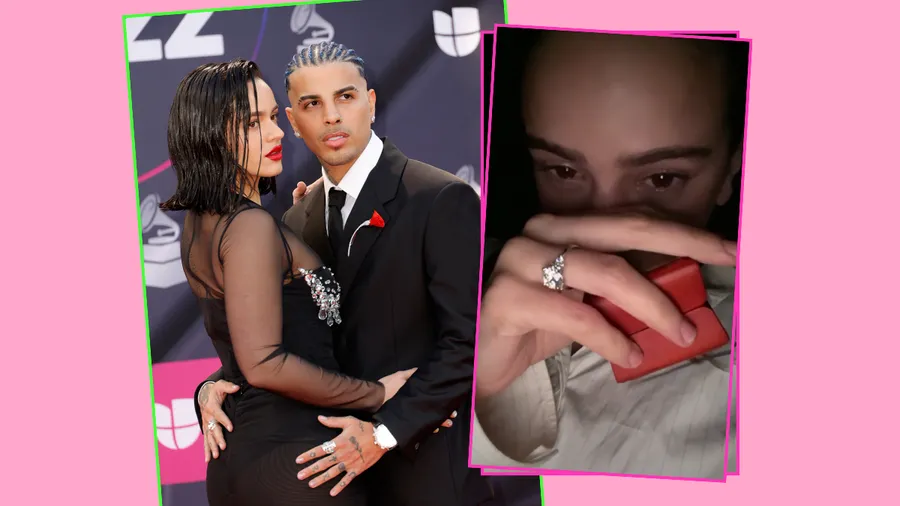 Rosalía y Rauw Alejandro confirman su compromiso en su nuevo sencillo juntos, "Beso".