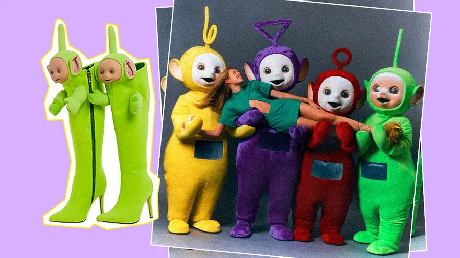 teletubbies campaña moda christian cowan