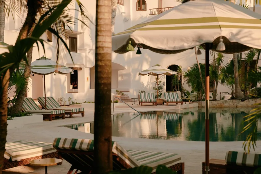 El interior del hotel, Maroma, a Belmond hotel, en Riviera Maya.