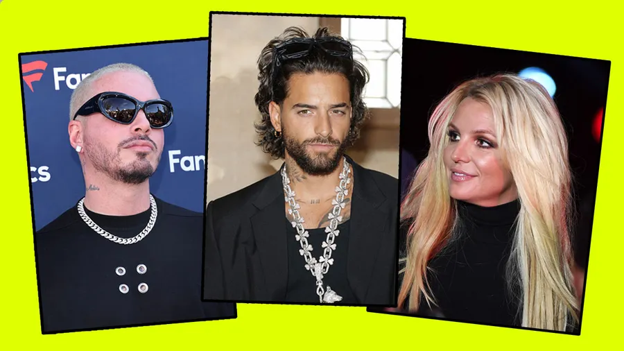 Britney Spears, Maluma y J Balvin cenan juntos en Nueva York.jpg