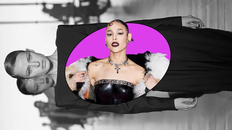 Danna Paola roba miradas en el front row de Mugler en PFW