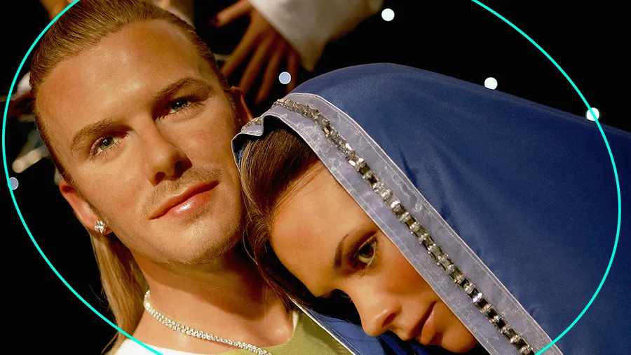 La vez que Madame Tussauds convirtió a Victoria y David Beckham en María y José