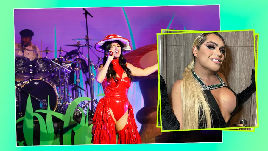 Katy Perry se presentó en Televisa y Wendy Guevara se robó su atención