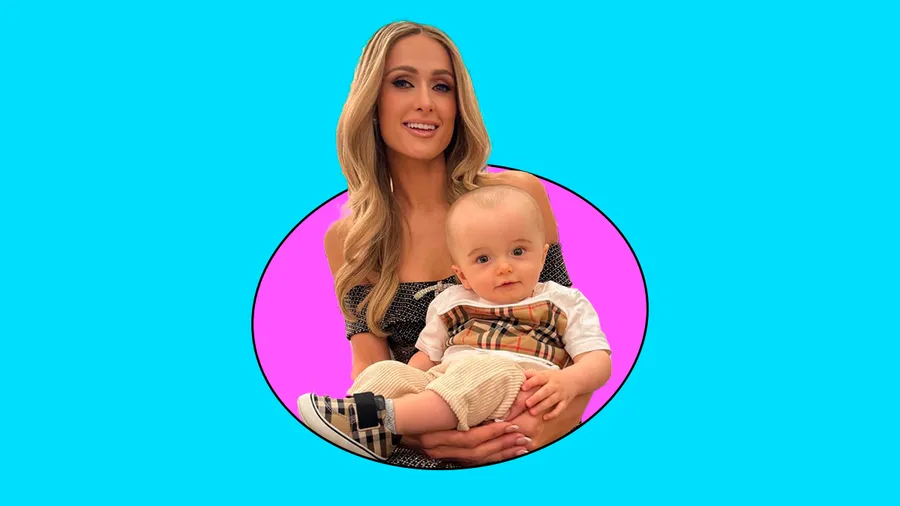 Paris Hilton responde a las críticas del tamaño de la cabeza de su bebé.