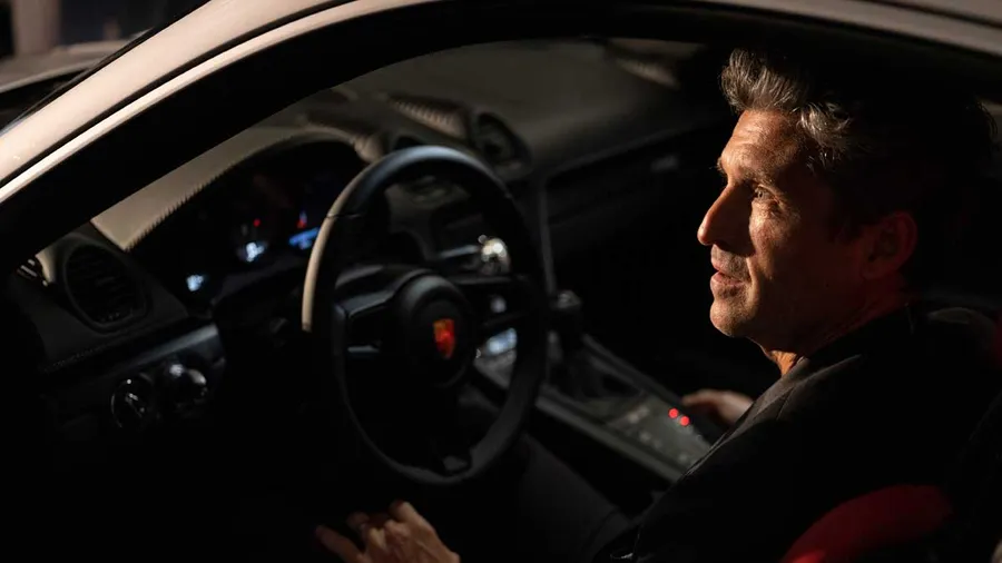 Patrick Dempsey llega a Veracruz para la Carrera Panamericana.