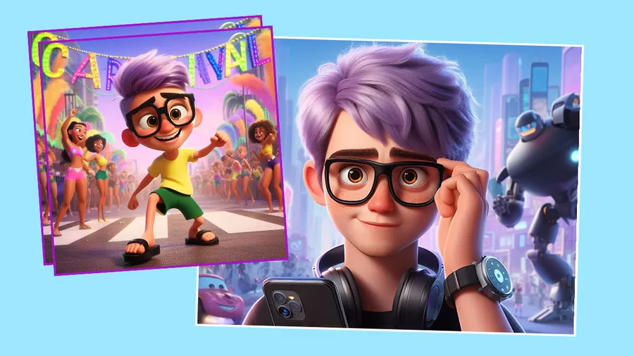 Cómo hacer tu póster inspirado en Disney Pixar con Inteligencia Artificial