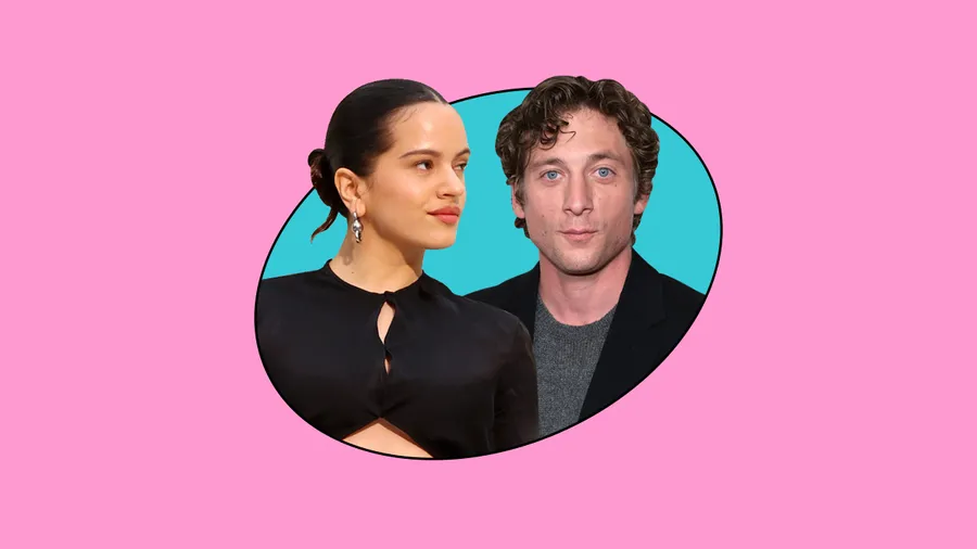 Rosalía y Jeremy Allen compran flores juntos en un mercado de Los Ángeles