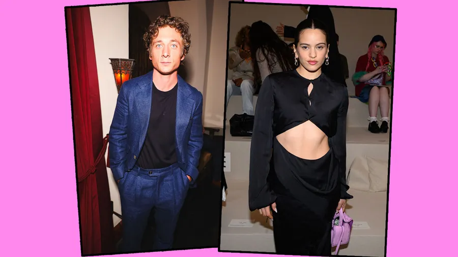 Jeremy Allen y Rosalía.