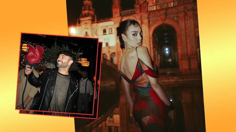 Danna Paola deja su ropa interior al descubierto y usa una bolsa de Bimba y Lola