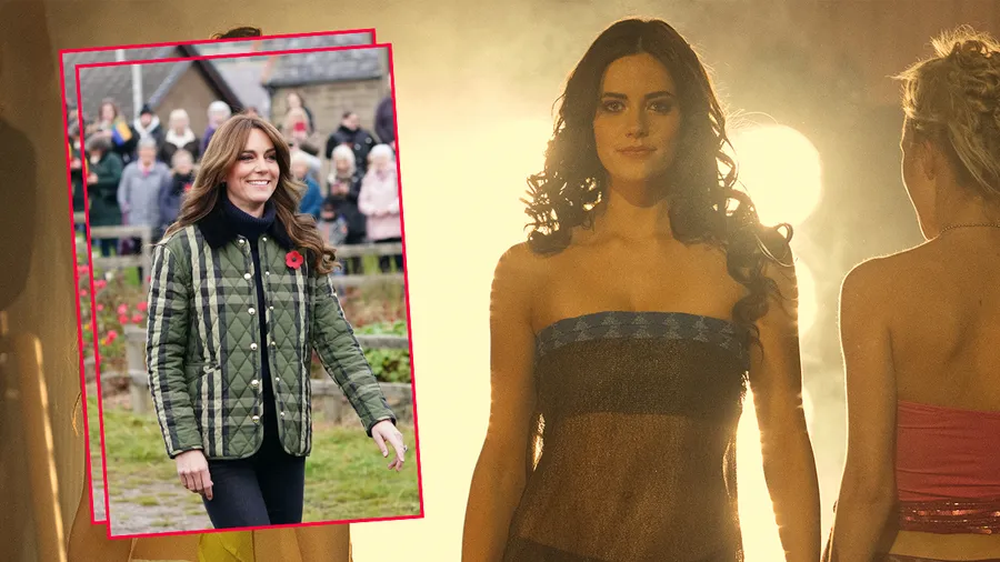 The Crown recrea el infame momento de Kate Middleton desfilando en lencería
