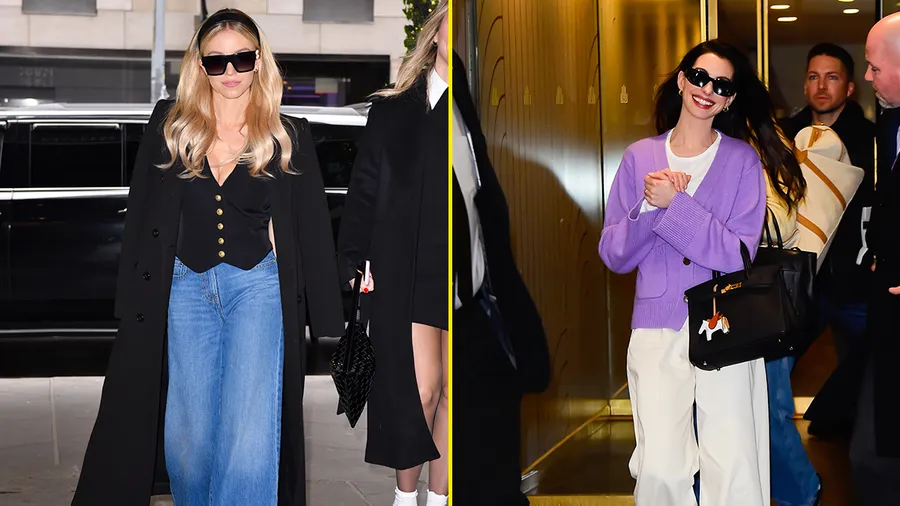 Anne Hathaway y Sydney Sweeney nos enseñan como se usan los jeans en 2024