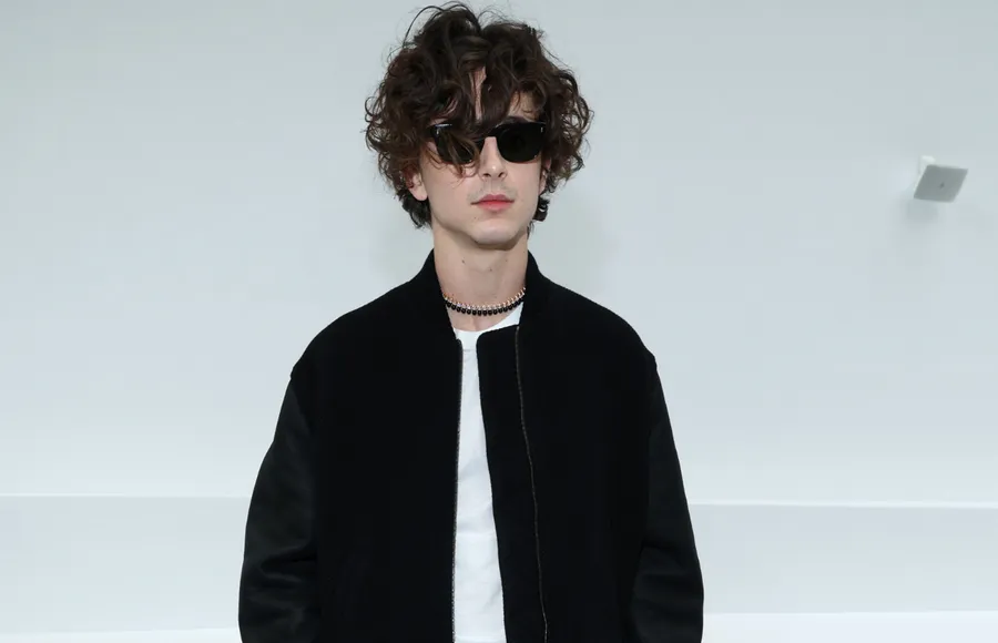 Timothée Chalamet estuvo presente en la fiesta de Navidad de las Kardashians