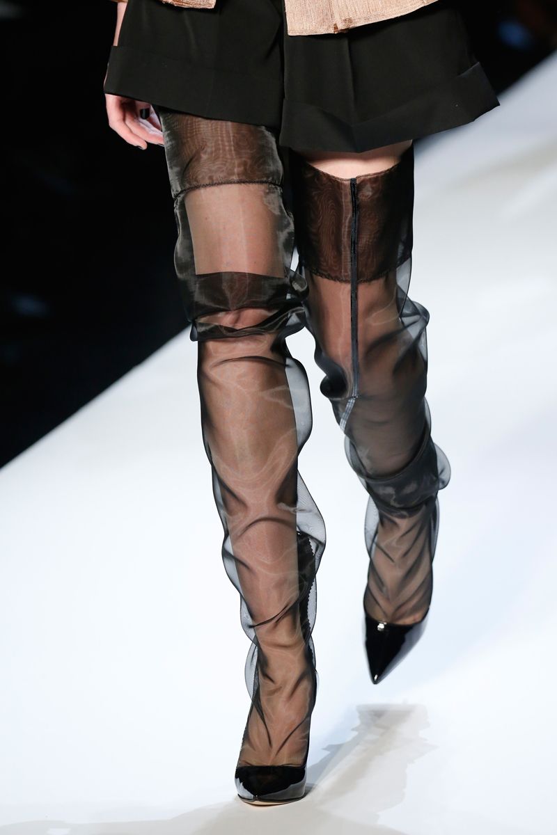 Jean-Paul Gaultier show, Detail, Spring Summer 2018, Haute Couture Fashion Week, Paris, France - 24 Jan 2018