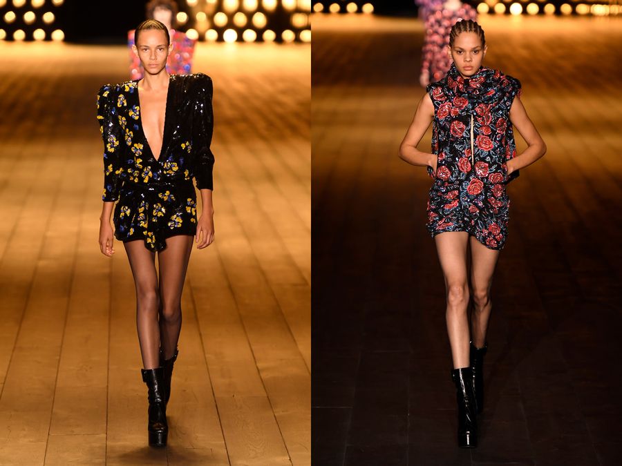 Saint Laurent show, Runway, Fall Winter 2018, Paris Fashion Week, France - 27 Feb 2018