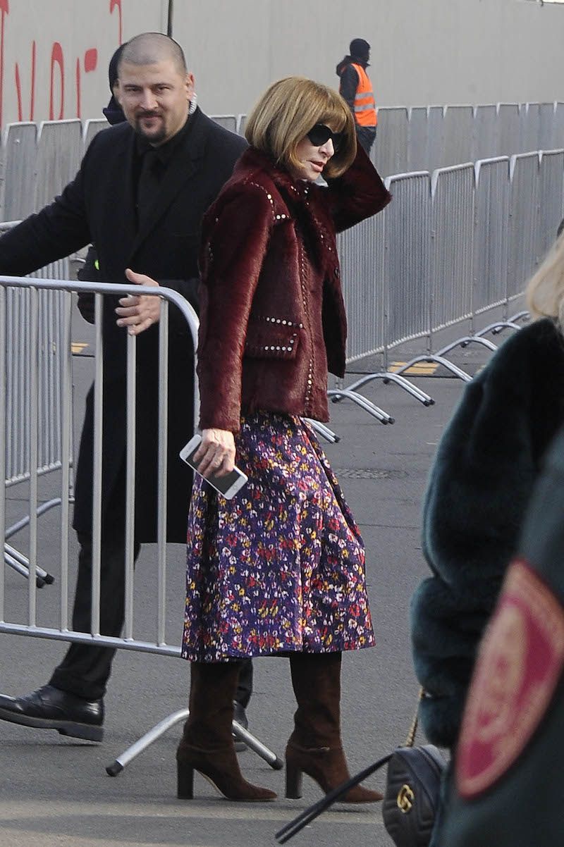 Gucci show, Arrivals, Autumn Winter 2017, Milan Fashion Week, Italy - 22 Feb 2017