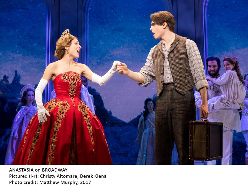 [2200] - Christy Altomare, Derek Klena in ANASTASIA on Broadway, photo credit Matthew Murphy 2017