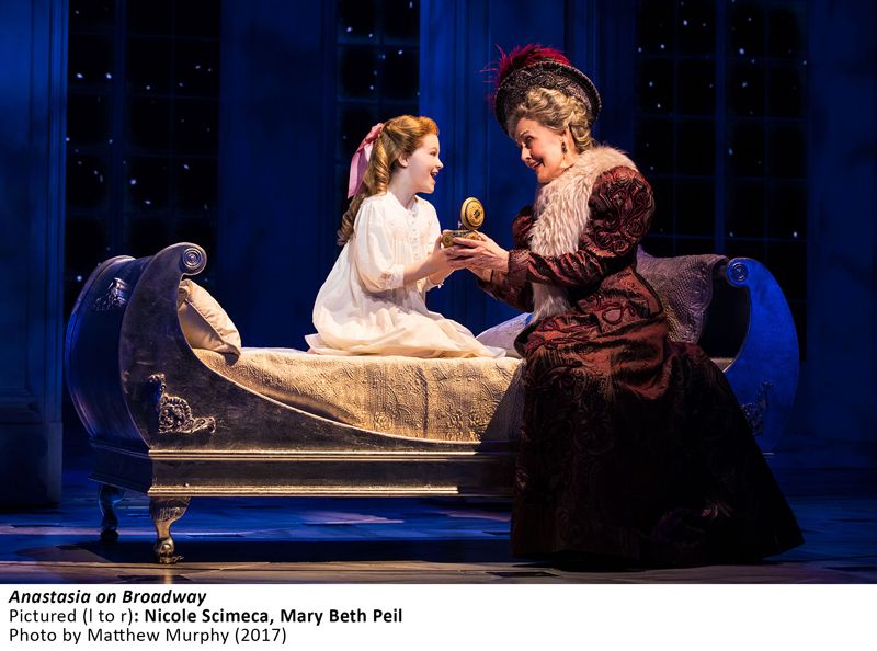 [3475]_Nicole Scimeca, Mary Beth Peil in ANASTASIA, on Broadway Photo by Matthew Murphy, 2017