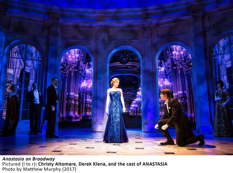 [4630]_Christy Altomare, Derek Klena, and the cast of ANASTASIA in ANASTASIA on Broadway, Photo by Matthew Murphy, 2017