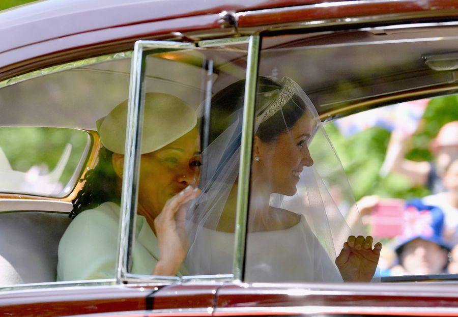 Meghan Markle Arrives At Windsor Castle Ahead Of Her Wedding To Prince Harry