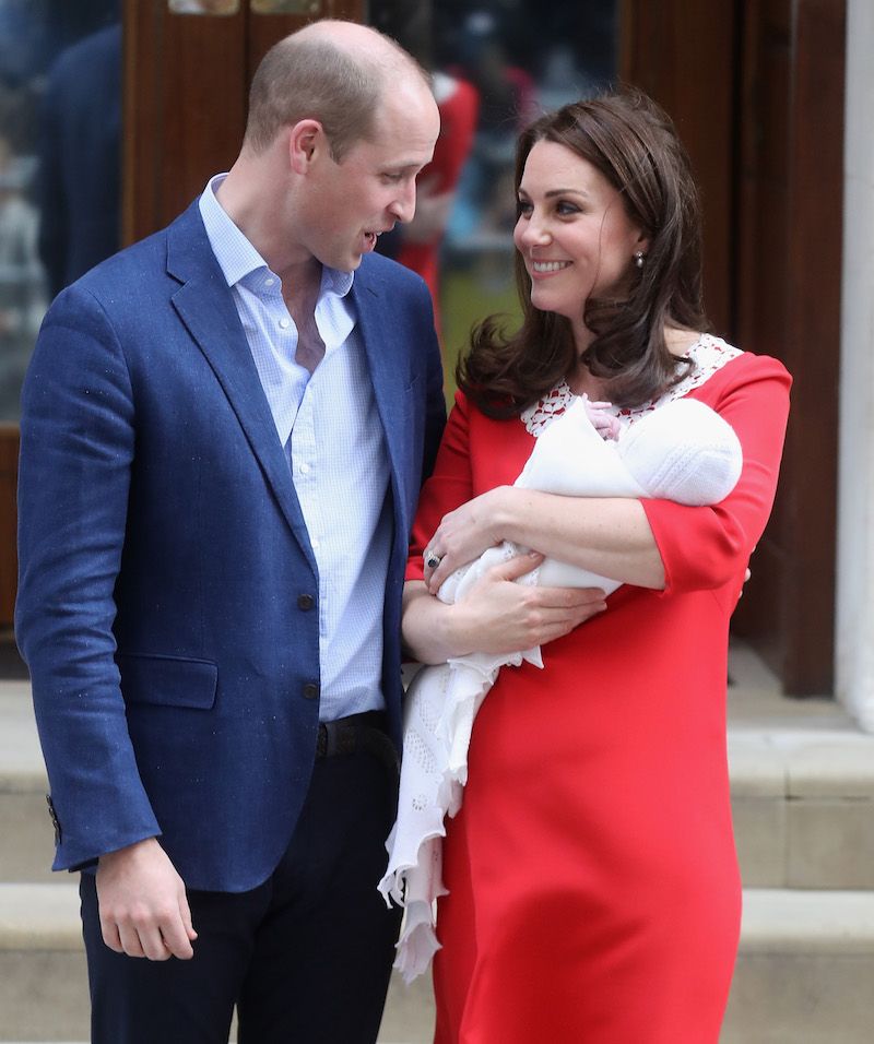 The Duke &amp; Duchess Of Cambridge Depart The Lindo Wing With Their New Son