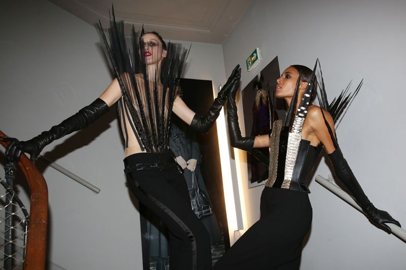 Jean Paul Gaultier show, Backstage, Fall Winter 2018, Haute Couture Fashion Week, Paris, France - 04 Jul 2018