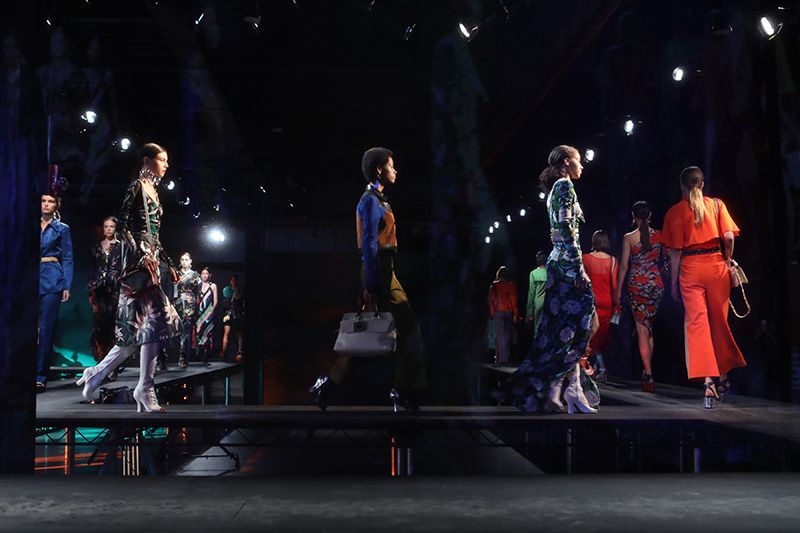 Diane Von Furstenberg presentation, Spring Summer 2018, New York Fashion Week, USA - 10 Sep 2017