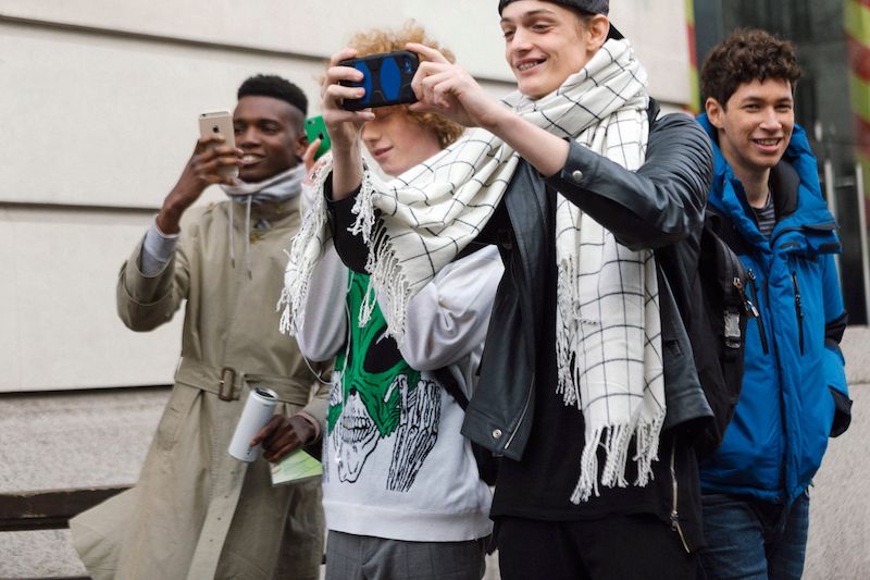 Street Style - London Collections Men AW16