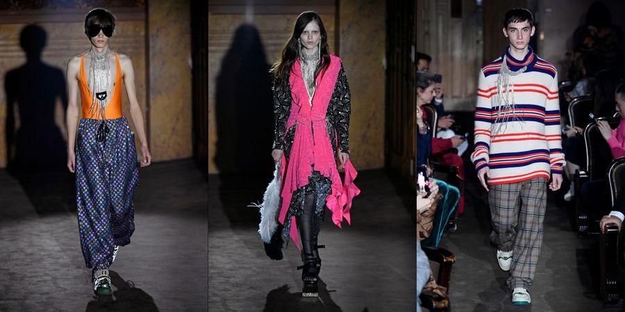 Gucci show, Runway, Spring Summer 2019, Paris Fashion Week, France - 24 Sep 2018